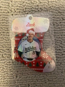 2024 Topps holiday stocking ornament #SDC-8 Zack Gelof Oakland RC Rookie - Picture 1 of 2