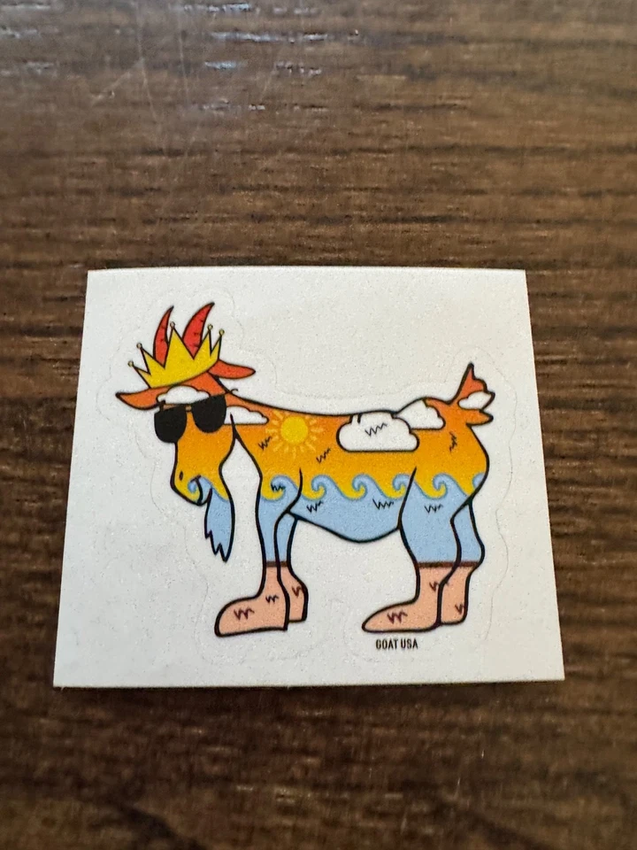 GOAT USA goat stickers VERY RARE! Limited Edition