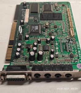 Rare 16 Bit ISA Wavetable Sound Card Samsung SAB-3000A AUDIO MAGIC X w ESS 1868 - Picture 1 of 9