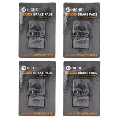 Juego de pastillas de freno para BMW R100RS R1100RS R65 R80 delantero trasero semimetálico paquete de 4 Foto 1 de 4