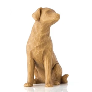 NEW Willow Tree Love My Dog (Light) Figurine - Picture 1 of 4