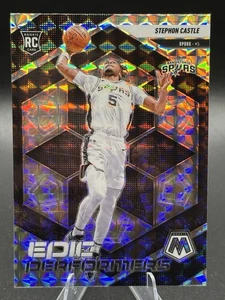 2024-25 Panini Mosaic - Stephon Castle #15  Epic Performers Mosaic Prizm - Picture 1 of 2