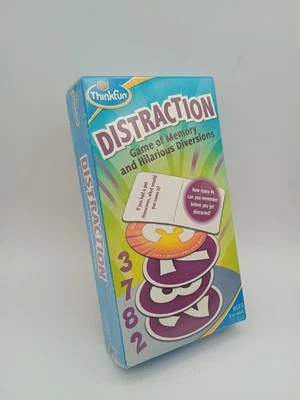 Distraction Thinkfun Game of Memory and Hilarious Diversions New in Box Unopened - Image 1 of 4