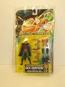 Batman Forever Transforming Dick Grayson Robin 1995 Fast Next Day Free Shipping - Picture 1 of 2