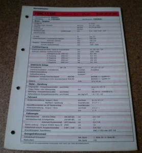 Hoja De Inspección Honda Civic 1.3 Kat - Año De Modelo 1990! - Imagen 1 de 1