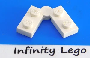 6 LEGO White Hinge Plate 1 x 4 (19954 2429 2430) - 6 Pieces - Picture 1 of 1