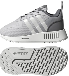 Adidas Originals Multix EL I Gray/Silver Children's Sneakers Size 4k Preowned - Picture 1 of 9