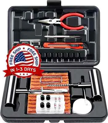 Parches para llantas de carro autos kit set motocicletas parchar arreglar nuevo Foto 1 de 4