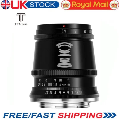 TTArtisan APS-C 17mm F1.4 Wide Angle Camera Lens for Sony E Mount Fujifilm XT3 - Image 1 of 4