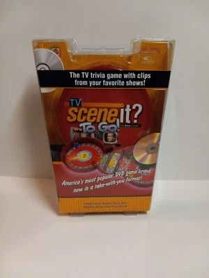 TV Scene It? DVD Game To Go! Brand New SEALED Trivia Game - Image 1 of 4