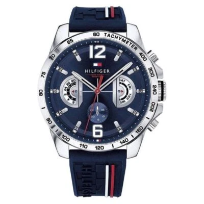 Tommy Hilfiger Men's Mod. 1791476 Black Dial Watch - Image 1 of 4