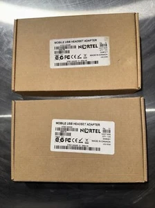 (Lot Of 2) Nortel USB Headset Adapter NTEX14MAE6 New - Picture 1 of 2