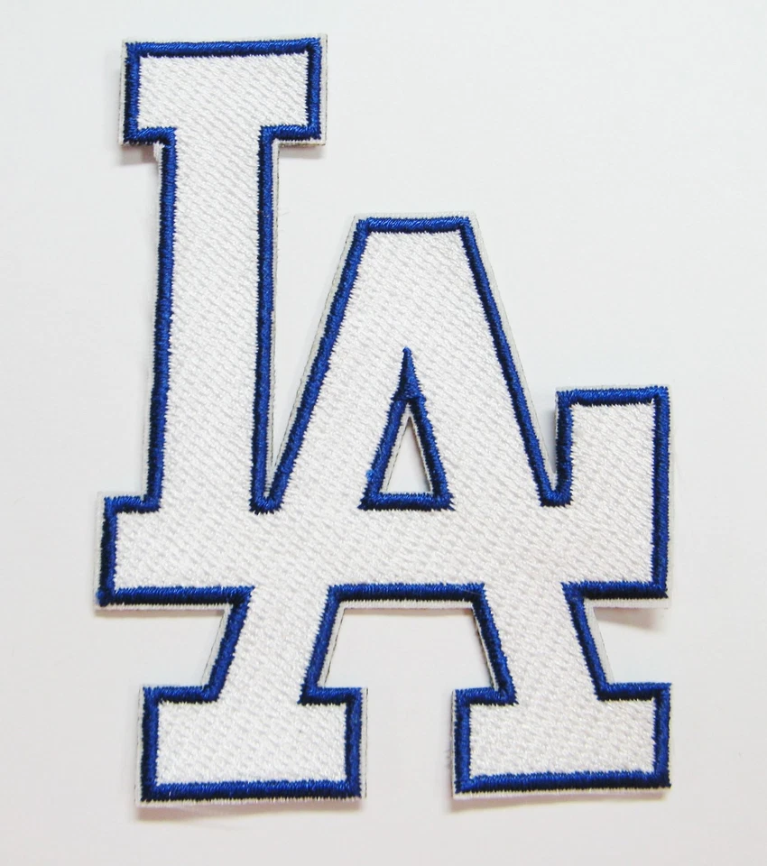 LOT OF (1)  MLB BASEBALL LOS ANGELES DODGERS (LA)EMBROIDERED PATCH PATCHES # 59 - Image 1 of 1
