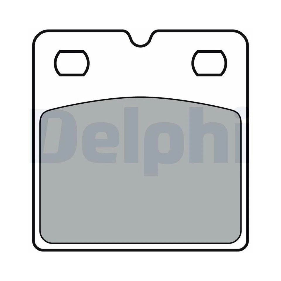 Bremsbelagsatz, Scheibenbremse DELPHI LP3405 für TESLA, Hinterachse - Bild 1 von 1