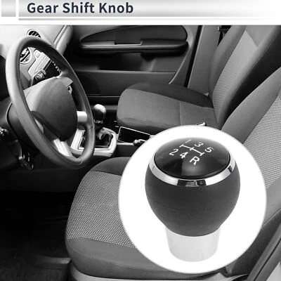 5 Speed Manual Gear Shifter Knob for Mitsubishi ASX 2013-2015 Plastic Black Foto 1 de 4