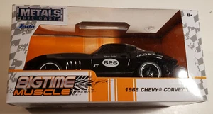 Jada 1966 Chevy Corvette Big Time Muscle 1/32 Scale METAL Diecast in Sealed Box - Imagen 1 de 4