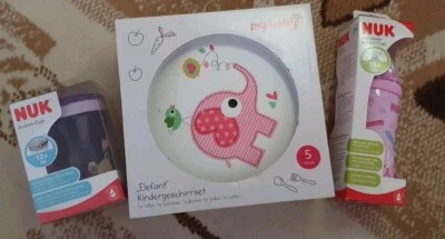 NUK Action Cup, NUK Junior cup, Geschirr My Baby NEU&OVP  - Bild 1 von 4