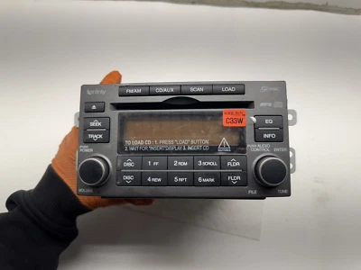 ORIGINAL 2008 Kia Rondo AM FM 6 disc CD radio receiver 96170-1D1013W - Image 1 of 4