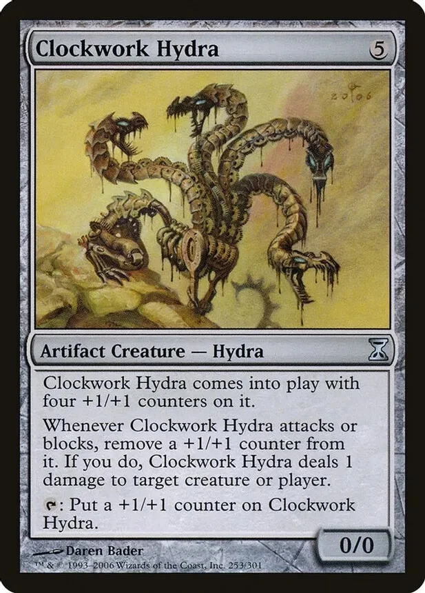 Clockwork Hydra Time Spiral Light Play MTG Magic DNA GAMES - Image 1 of 1