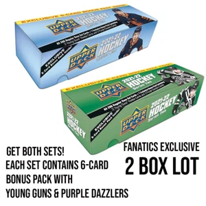 2021-22 Upper Deck Series 1 & 2 FANATICS Exclusive Factory Sets (Both Sets) - Bild 1 von 4