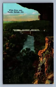 Postcard Vtg Arkansas White River Eureka Springs - Picture 1 of 2
