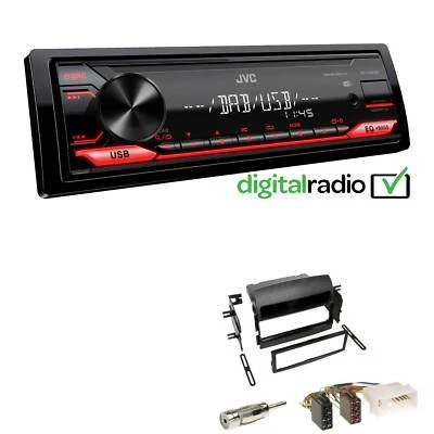 JVC KD-X182DB MP3 DAB+ USB 1-DIN Autoradio für Hyundai Sonata 2005-2008 - Bild 1 von 4