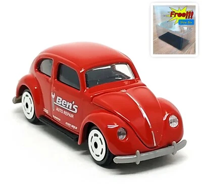 Majorette Volkswagen Beetle Vintage Ben's Auto Reparación Rojo 1/64 (3") Sin Paquete Foto 1 de 4