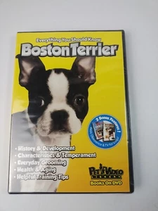 Boston Terrier: Alles, was Sie wissen sollten (DVD, 2009) Haustier-Videothek - Bild 1 von 2
