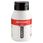 Amsterdam Standard Series Acrylic Paint Titanium White 1000ml / 1 Liter Jar
