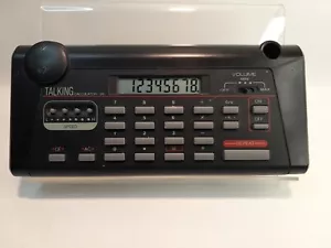 Calculadora Utmost Talking Modelo 6616 Portátil Negra 3.5"" x 7.75"" Electrónica - Imagen 1 de 8