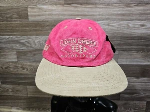 John Deere Motorsports Hat Nascar Chad Little Rousch Racing New Other! Strapback - Picture 1 of 9