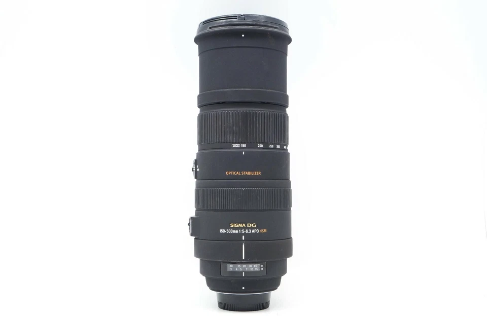 Sigma AF 150-500mm f4.5-6.3 DG OS APO HSM Lens for Nikon F Mount Camera Body - Image 1 of 1