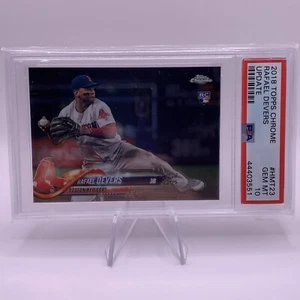 2018 TOPPS CHROME UPDATE #HMT23 RAFAEL DEVERS RC RED SOX PSA 10 B3797168-086 - Picture 1 of 3