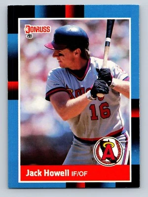 Jack Howell 1988 Donruss #333 California Angels - Image 1 of 2
