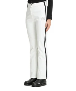 Emporio Armani EA7 pantalones de esquí mujer 6DTP01TN8HZ1100 White Bianco - Picture 1 of 9