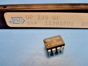 (1) PMI AD OP290GP PRECISION LOW POWER DUAL OP AMP 8 PIN DIP - Picture 1 of 2