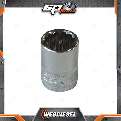 SP Tools 3/8 Inch Drive Socket - 18mm 12 Point Metric Individual Cr-V Steel - image 1 of 2