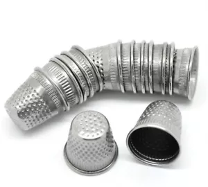 30x SILBERTON Metall NÄHEN FINGER Set geschlossenes Oberteil Schneider Schneider Fingerhut - Bild 1 von 4