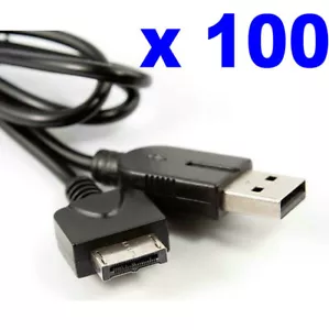 Lot 100 X USB Data Charging Cords for SONY Playstation PSV PS VITA 1000 1.2M/4FT - Picture 1 of 7