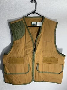 Vintage SAFTBAK Men's XL Hunting Vest Back Pouch Padded Shoulder ALTOONA USA - Picture 1 of 8