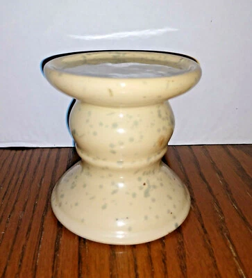 Ceramic Pillar Candle Holder Base Stand  / Pedestal  - Image 1 of 3