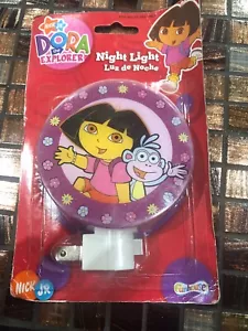 DORA THE EXPLORER BOOTS THE MONKEY Night Light Purple Plug In BRAND NEW Nick Jr - Picture 1 of 4