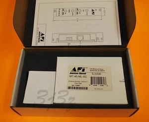 AFI  MT-45-ML-SC Single Fiber Ethernet Data System 10/100 Mb/s Transceiver - Picture 1 of 2