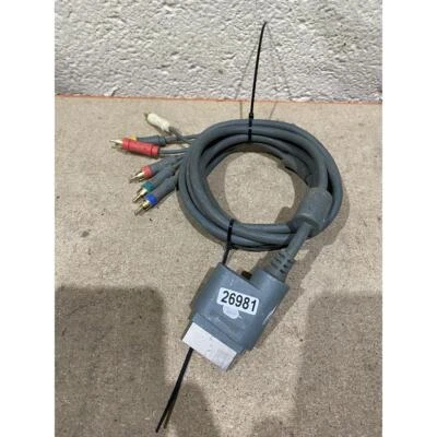 Microsoft X801255-100 Video Game Component HD AV Cable Grey Compact for Xbox 360 - Image 1 of 4