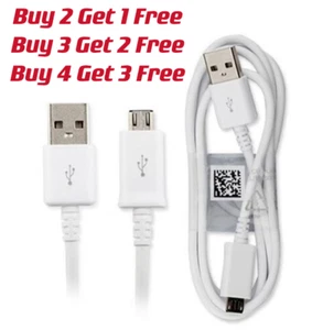 For Samsung Galaxy Android Phone OEM Micro USB Charger Fast Charging Cable Cord - Picture 1 of 4