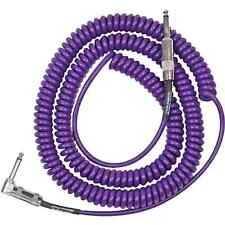 Lava Cable Retro Coil Instrument Cable Strght/Right Angle, Metallic Purple -20ft
