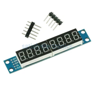 MAX7219 LED Dot Matrix 8-stelliges Digital Display Röhrensteuermodul für Arduino W - Bild 1 von 4