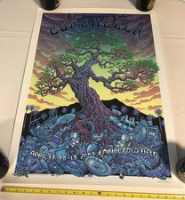 EMEK 2009 Coachella Limited Artist Signed Edition Gig Art Print Poster 22x30.5”