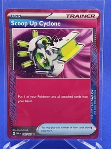 Scoop Up Cyclone - Twilight Masquerade TWM 162/167 ACE Spec Pokemon TCG Card - Picture 1 of 2