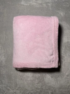 Beansprout Pink Baby Blanket Cream Sherpa Soft Lovey 30"x40" - Picture 1 of 4